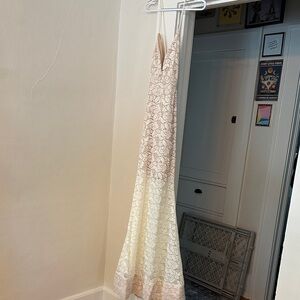 Elegant Lace Maxi Dress